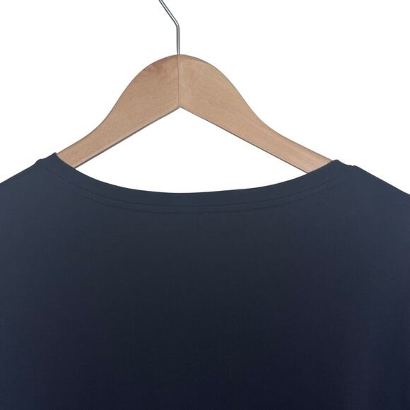 JOHNSON & MURPHY Essential Black Long Sleeve Pima Cotton Tee Shirt Men's Sz XXL - Picture 7 of 10